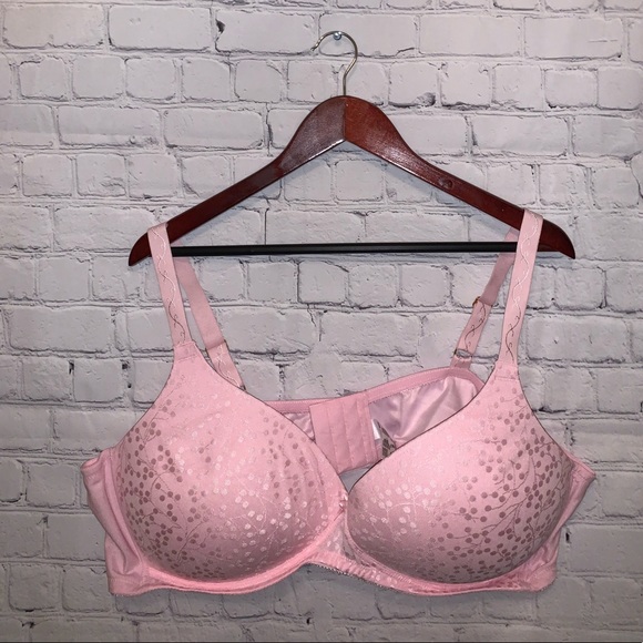 Glamorise Light Pink Push Up bra size 54A - Picture 2 of 14